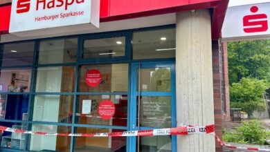 Geldautomat auf dem Gelände der TUHH-Harburg gesprengt