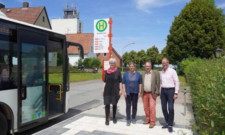 Gemeinde Seevetal investiert in barrierefreien Aus- und Umbau von acht Bushaltestellen