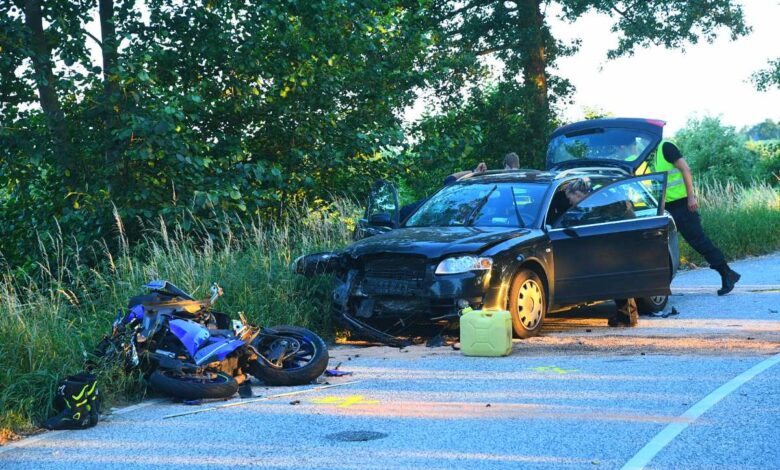 18-jähriger Motorradfahrer fährt in den Gegenverkehr und wird tödlich verletzt