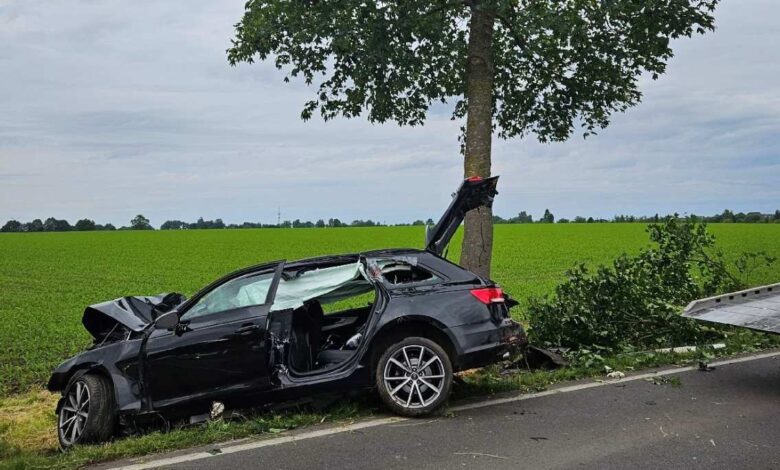 Automatisches Unfallsystem meldet schweren Verkehrsunfall