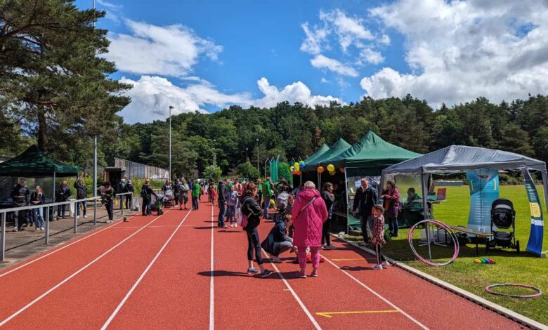 HNT-Sommerfest: Trotz wechselhaftem Wetter viele Besucher am Opferberg