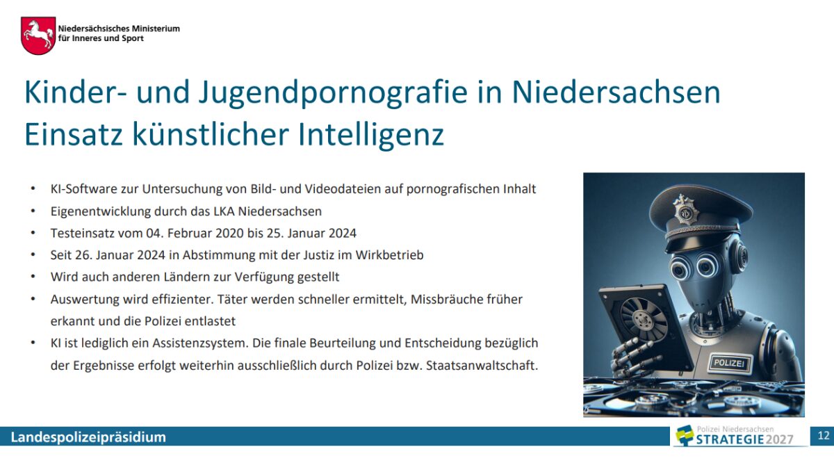 Lagebild Cybercrime und Kinderpornografie 2023 zeigt deutlich steigende Zahlen in Niedersachsen