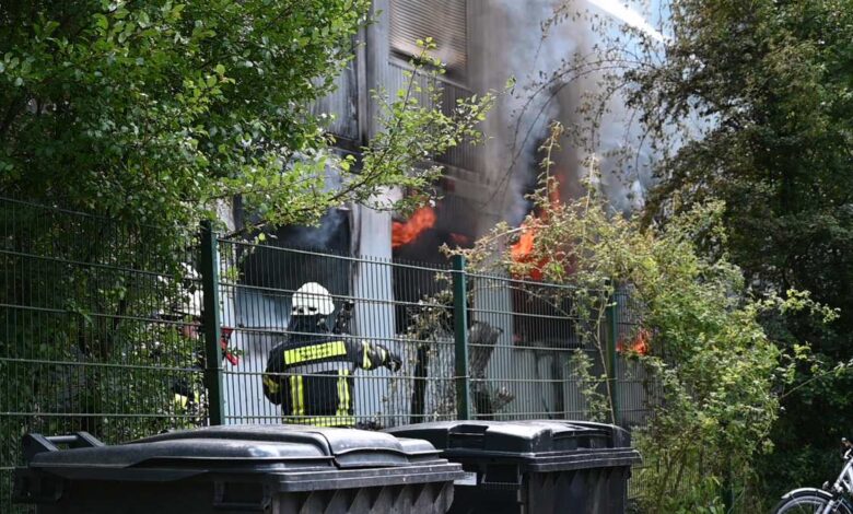 Explosion in Asylbewerberunterkunft: Mehrere Verletzte und ein Todesopfer