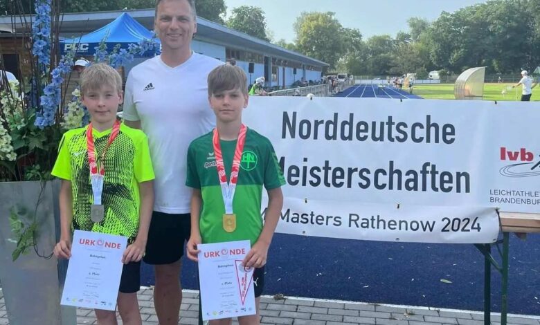 Erfolge bei Norddeutschen Meisterschaften: HNT-Leichtathleten holen mehrere Titel bei Wettkämpfen in Rathenow