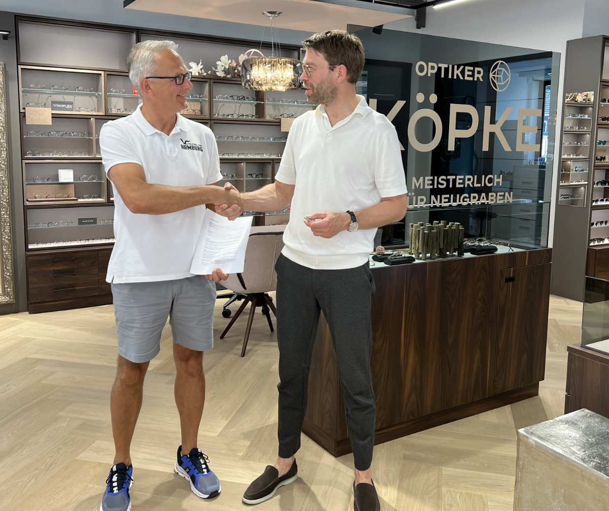 Optiker Köpke unterstützt Volleyball-Team Hamburg – Partner für „Dein Heimspieltag“ gesucht