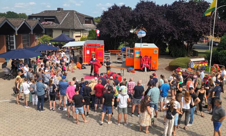 Besucheransturm beim Tag der offenen Tür der Feuerwehr Maschen
