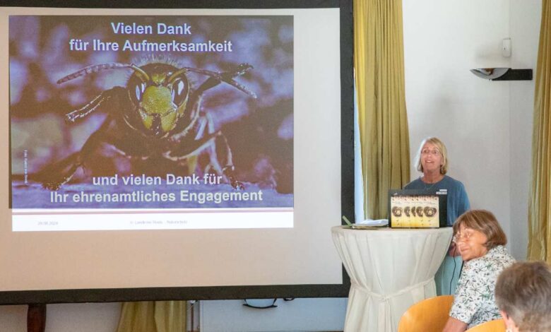 Nur 2 von 9 Arten nerven uns: Landrat Seefried zeichnet 30 ehrenamtliche Wespenberater aus
