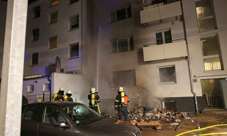 Brand in der Winsener Straße: Wieder Brandstiftung vermutet