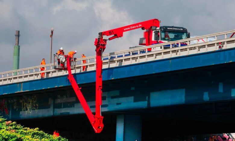 Schäden an Norderelbbrücken: Fahrstreifen gesperrt, Schwerlastverkehr umgeleitet