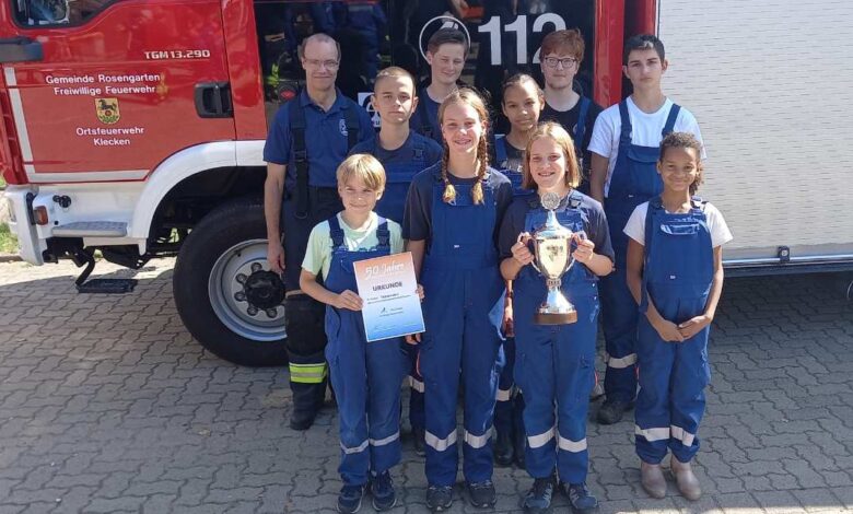 50 Jahre Jugendfeuerwehr Klecken: Jubiläum und Gemeindejugendfeuerwehrtag 7 50 Jahre Jugendfeuerwehr Klecken: Jubiläum und Gemeindejugendfeuerwehrtag