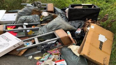 Müll in Dollerner Feldmark abgelegt – Polizei sucht Zeugen