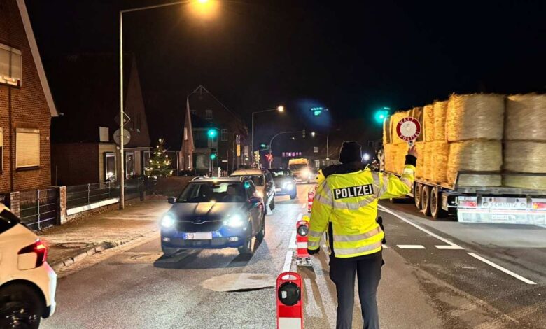 Verkehrkontrolle NeuKloster