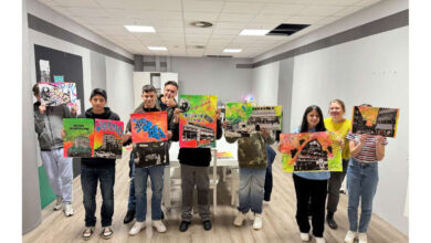 Ausstellung „Junge Stimmen – Harburgs Zukunft gestalten!“ 5 Gruppenfoto