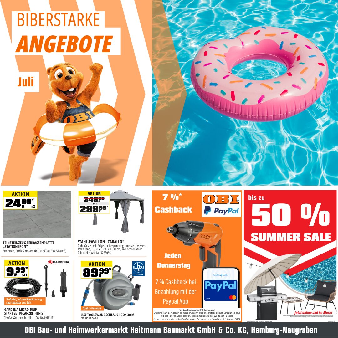 obi summer sale