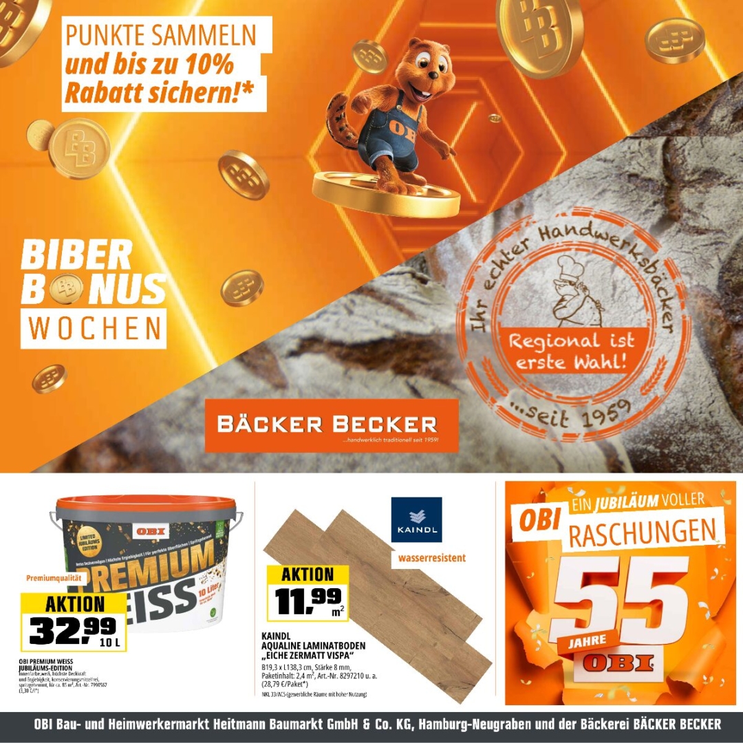 OBI Angebote Oktober 2025