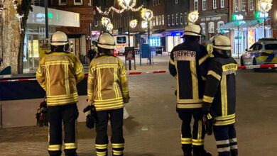 Alarm in Winsen: Handgranate vor Ort gesprengt