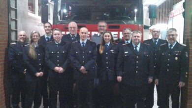 Rückblick Freiwillige Feuerwehr Klecken Führungswechsel