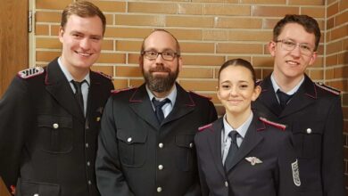 a group of people in uniform