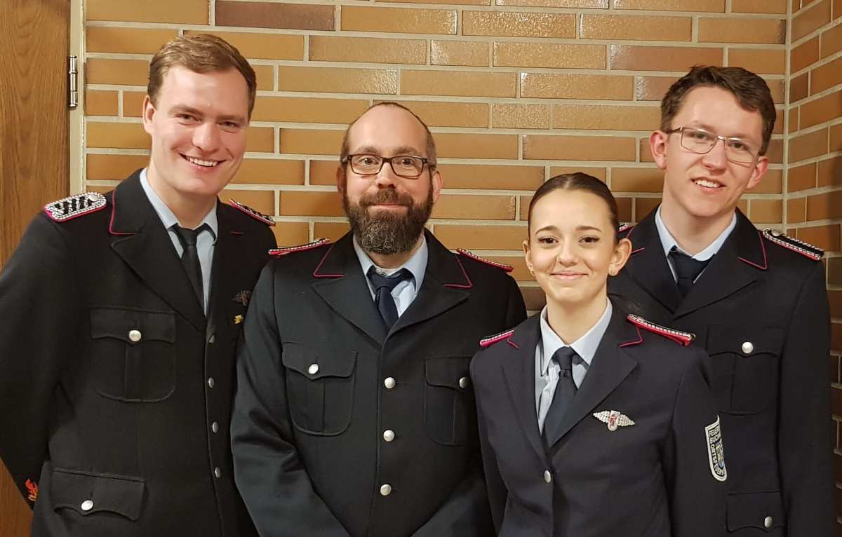 a group of people in uniform