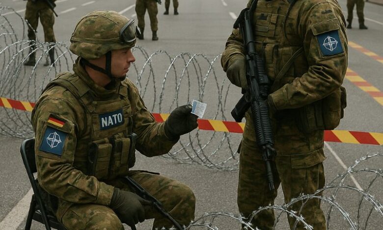 „Red Storm Bravo“: Hamburg wird im Herbst 2025 zum Drehkreuz einer Militär-Übung 3 a group of soldiers in military uniforms standing in a street