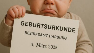 a baby holding a certificate
