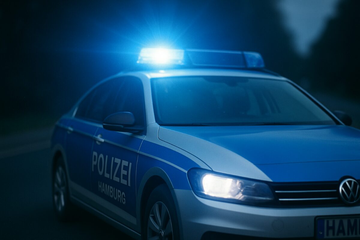 a police car with a light on top