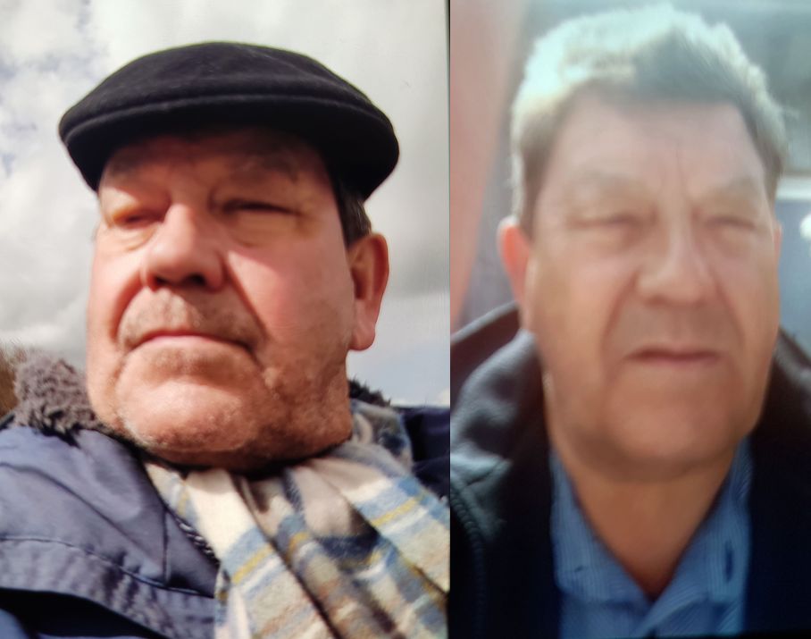 a collage of a man