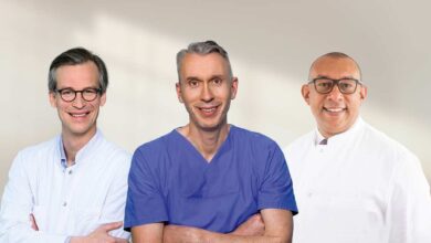a group of men in medical uniforms