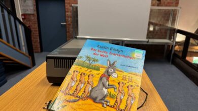 a book on a table
