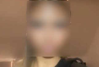 a person with a face mask