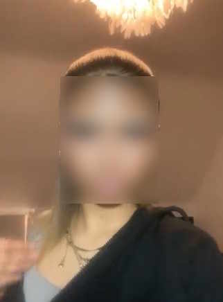 a person with a face mask