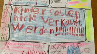 Kinder sollen nicht verkauft werden!