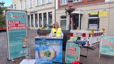 Informationsstand zur Abfallberatung