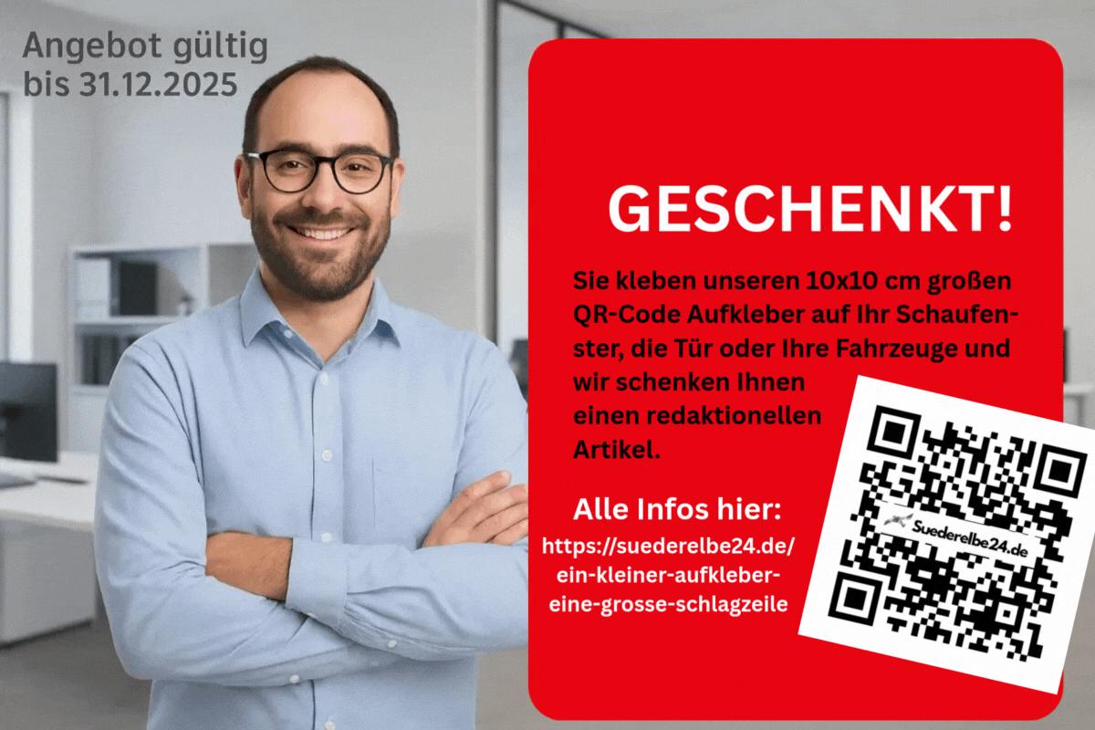Suederelbe24 Aufkleber Aktion