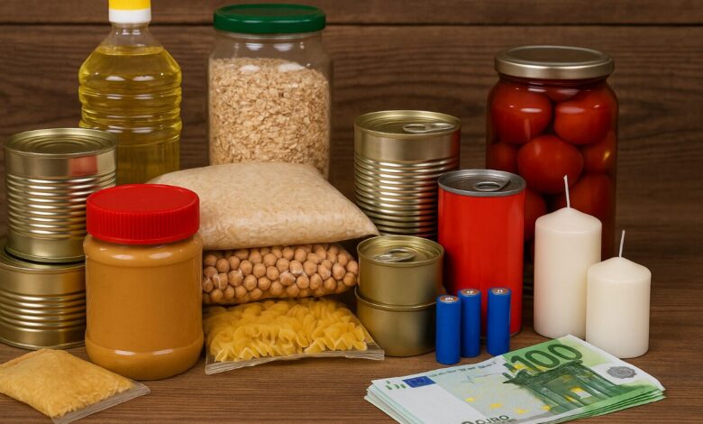 Kommandeur des Landeskommandos Hamburg warnt vor hybriden Angriffen und rät zu privaten Vorräten 2 Lebensmittel, Geld, Kerzen, Batterien.