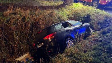Fredenbeck: Betrunkener Autofahrer landet mit Kia im Graben – Feuerwehr rettet 41-Jährigen aus Fahrzeug 3 Fredenbeck: Betrunkener Autofahrer landet mit Kia im Graben – Feuerwehr rettet 41-Jährigen aus Fahrzeug