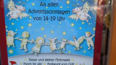 Weihnachtsmarkt auf dem Kinderbauernhof