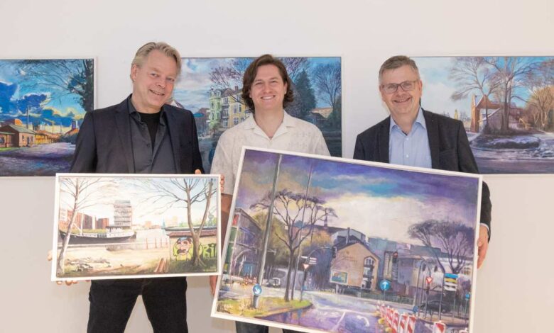 Sparkasse Harburg-Buxtehude unterstützt Stadtmuseum Harburg – Ankauf von sechs Gemälden des Künstlers Ralf Schwinge ermöglicht 10 Sparkasse Harburg-Buxtehude unterstützt Stadtmuseum Harburg – Ankauf von sechs Gemälden des Künstlers Ralf Schwinge ermöglicht