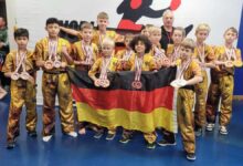 Zwölfmal Gold: HNT-Showteam triumphiert bei Ju-Jutsu-Weltmeisterschaft in Sheffield