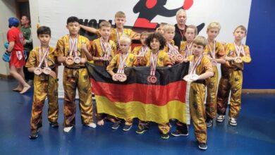 Zwölfmal Gold: HNT-Showteam triumphiert bei Ju-Jutsu-Weltmeisterschaft in Sheffield 1 Zwölfmal Gold: HNT-Showteam triumphiert bei Ju-Jutsu-Weltmeisterschaft in Sheffield