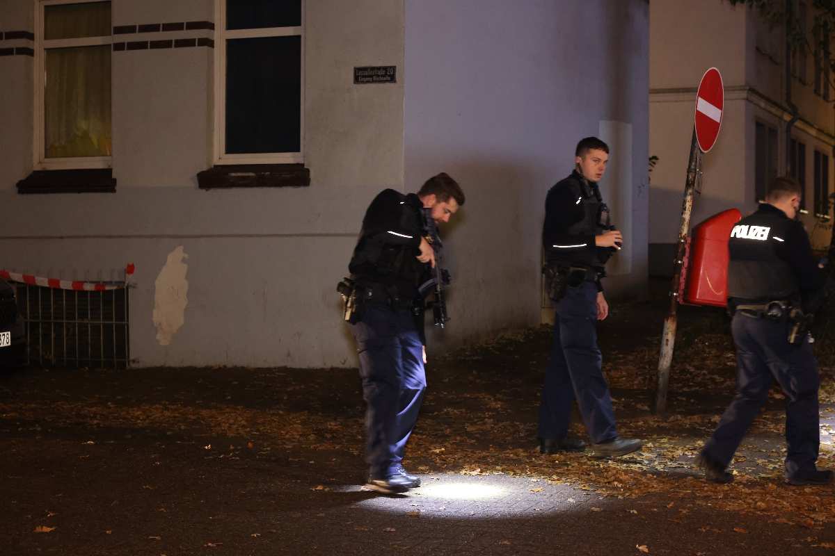 Polizei auf Spurensuche